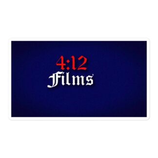 Cole 4:12 "4:12 Films" Bubble-free stickers