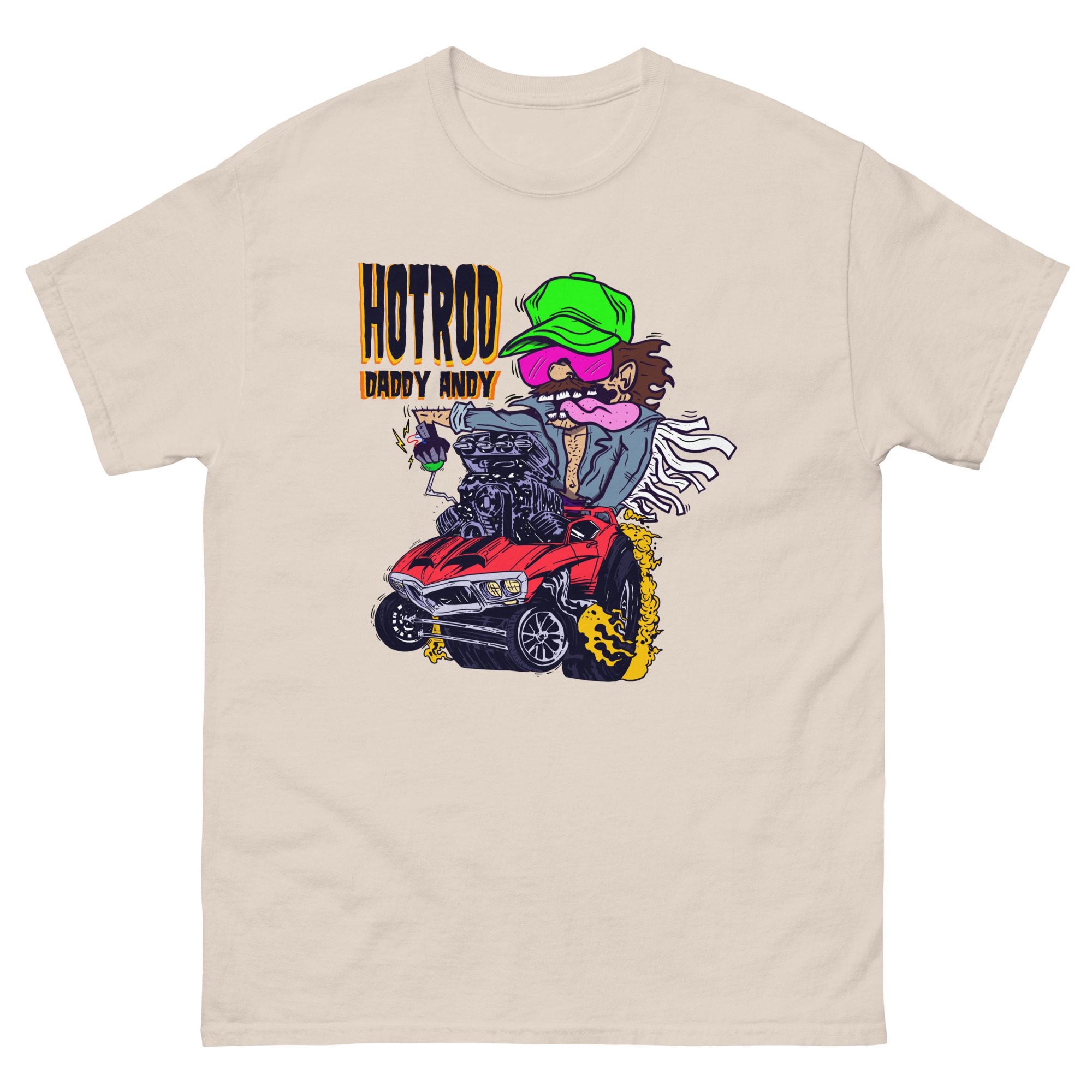 HOT ROD DADDY ANDY "BIG DADDY ANDY" Short Sleeve Unisex t-shirt