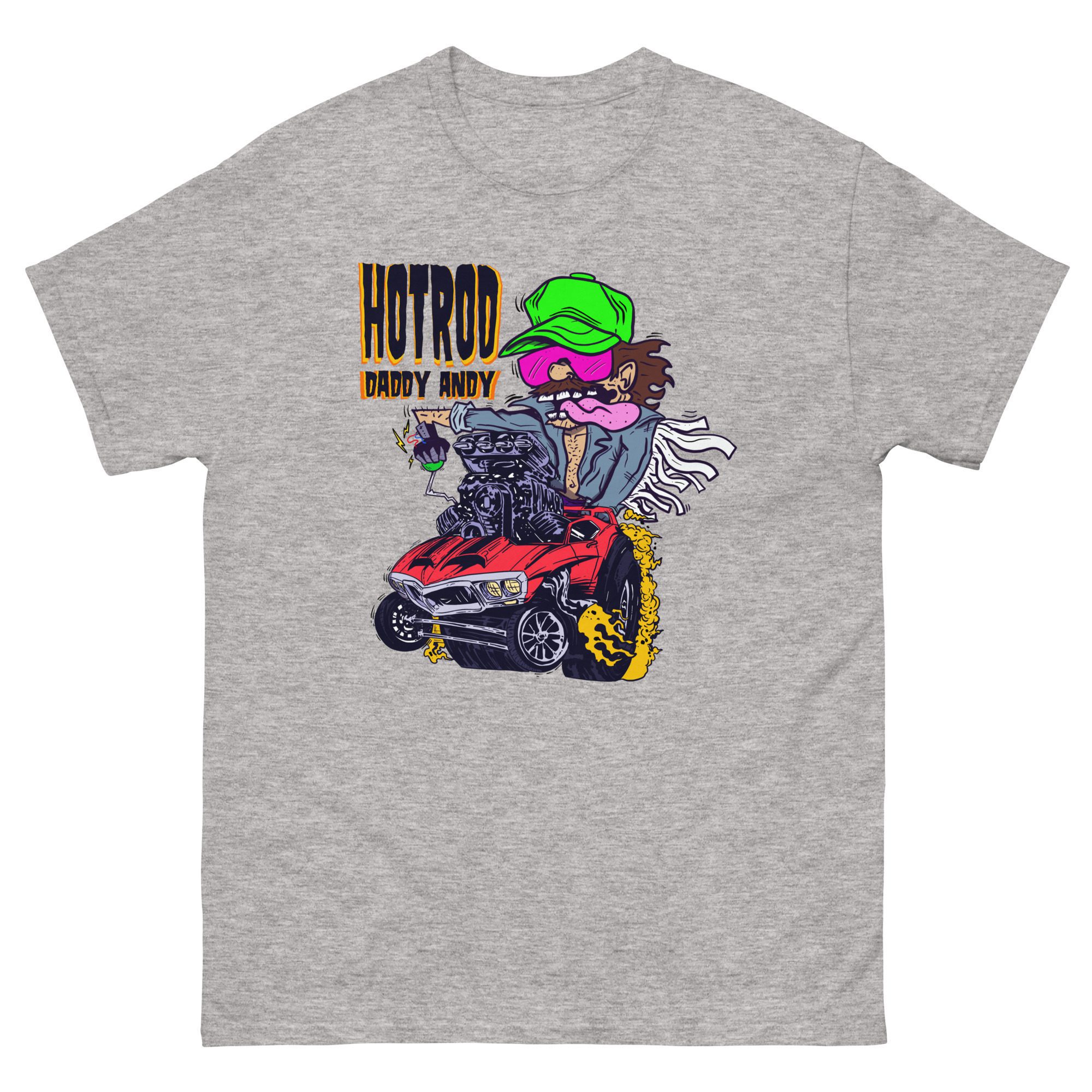 HOT ROD DADDY ANDY "BIG DADDY ANDY" Short Sleeve Unisex t-shirt