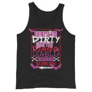 Vampire Diago Diablo "Dirty Diago" Unisex Tank Top