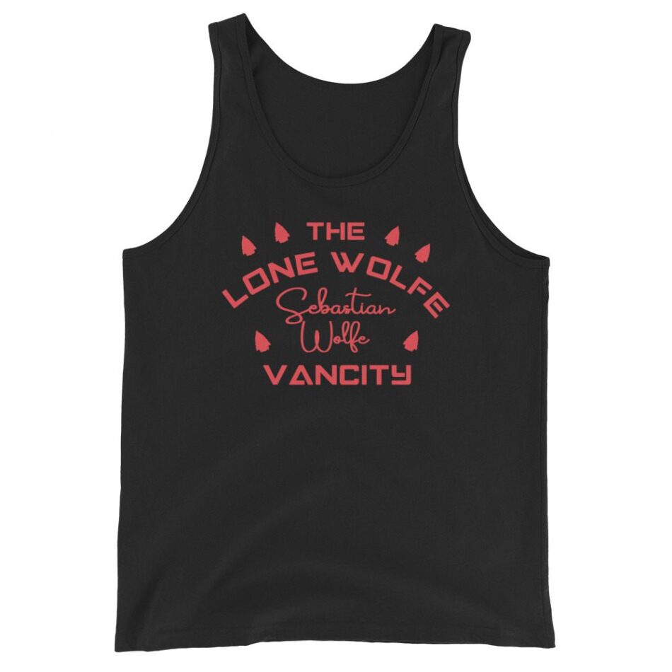 Sebastian Wolfe "Lone Wolfe" Unisex Tank Top