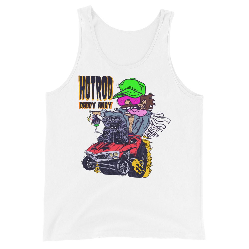 HOT ROD DADDY ANDY "BIG DADDY ANDY" Unisex Tank Top