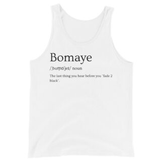 Alex Kane "DEFINITION OF BOMAYE" Unisex Tank Top
