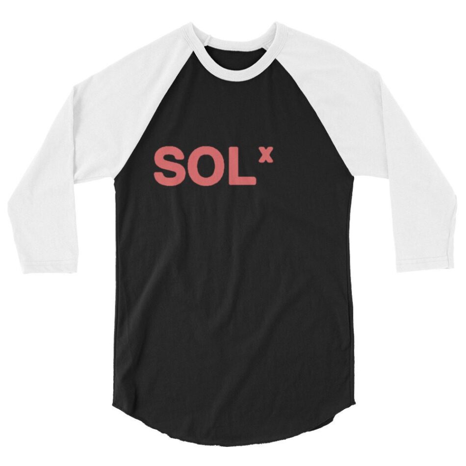 That Sol Guy "Thank You" 3/4 sleeve raglan shirt