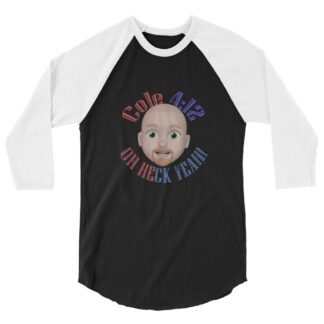 Cole 4:12 "Cole 4:12" 3/4 sleeve raglan shirt