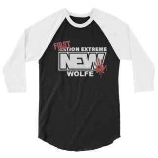 Sebastian Wolfe "Nation Extreme Wolfe" 3/4 sleeve raglan shirt