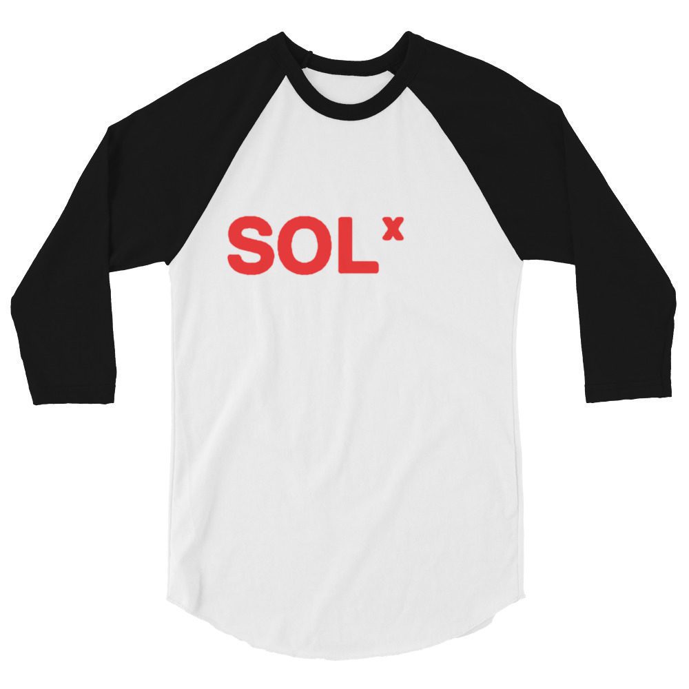 That Sol Guy "Thank You" 3/4 sleeve raglan shirt