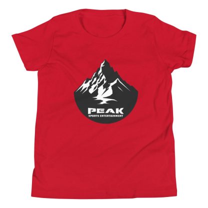 Peak Sports Entertainment "Peak Sports Logo Classic" Youth Short Sleeve T-Shirt