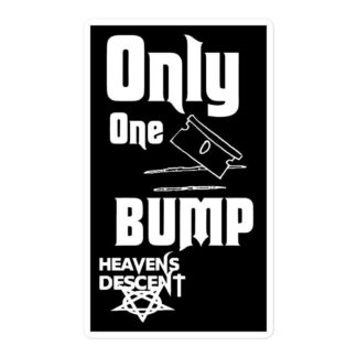 Vampyre Diago Diablo "Heavens Descent Only One Bump" Bubble-free stickers