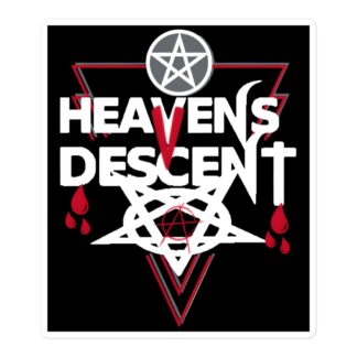 Vampyre Diago Diablo "Heavens Descent Cult Brand" Bubble-free stickers