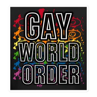 Vampyre Diago Diablo "Primos Wrestling Gay World Order (GWO)" Bubble-free stickers