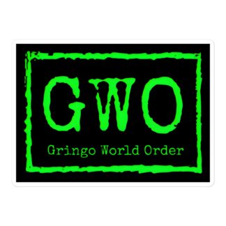 El Gringo "Gringo World Order (GWO)" Bubble-free stickers