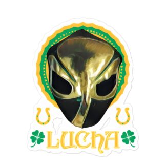 El Gringo "Lucha!" Bubble-free stickers