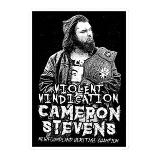 Cameron Stevens "NFLD Hertiage Champion" Bubble-free stickers