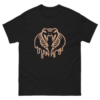 King Naja "Golden Cobra Drip" Short Sleeve Unisex t-shirt