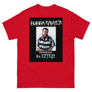Bubba Sawyer "Mugshot" Short Sleeve Unisex t-shirt