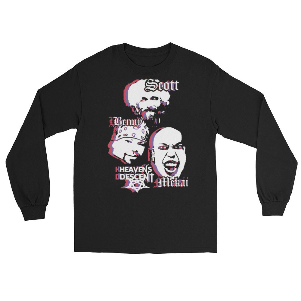 Vampyre Diago Diablo "Heavens Descent Toxic Religion" Unisex Long Sleeve Shirt