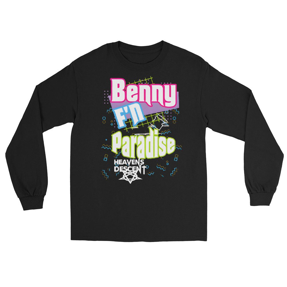 Vampyre Diago Diablo "HD: Benny F'n Paradise" Unisex Long Sleeve Shirt