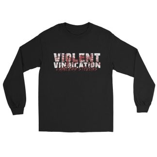 Cameron Stevens "VVCS Bloody Text" Unisex Long Sleeve Shirt