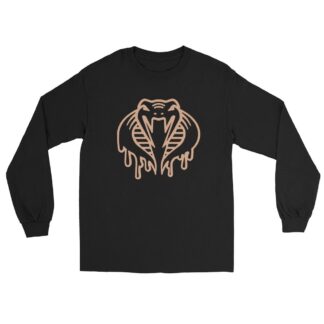 King Naja "Golden Cobra Drip" Unisex Long Sleeve Shirt