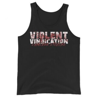 Cameron Stevens "VVCS Bloody Text" Unisex Tank Top