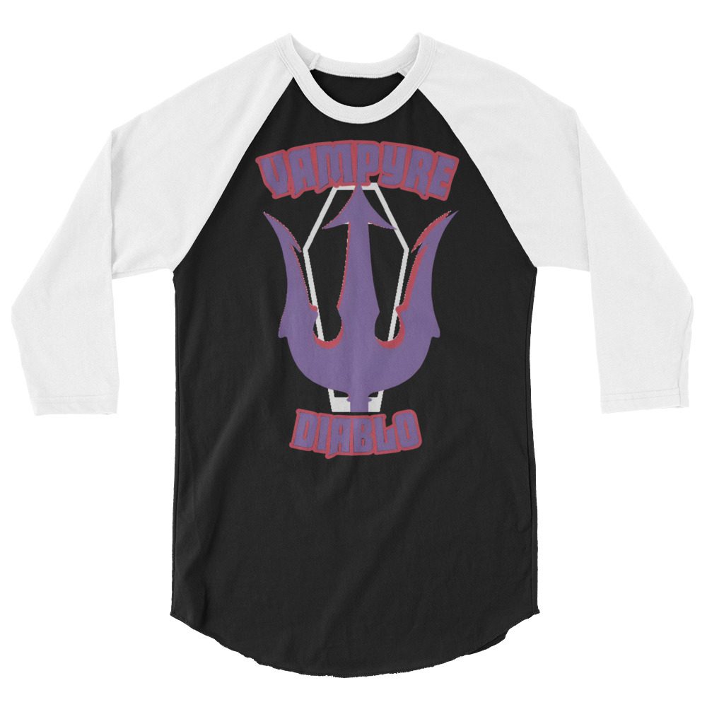 Vampyre Diago Diablo "Alpha Vampire" 3/4 sleeve raglan shirt