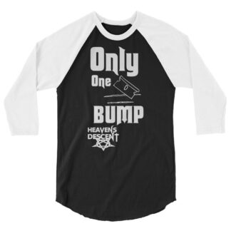 Vampyre Diago Diablo "Heavens Descent Only One Bump" 3/4 sleeve raglan shirt