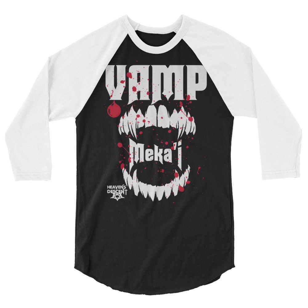 Vampyre Diago Diablo "Vamp Mekai OG" 3/4 sleeve raglan shirt