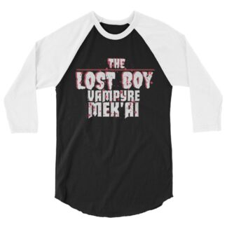 Vampyre Diago Diablo "Lost Boy Vamp Mekai" 3/4 sleeve raglan shirt