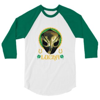 El Gringo "Lucha!" 3/4 sleeve raglan shirt