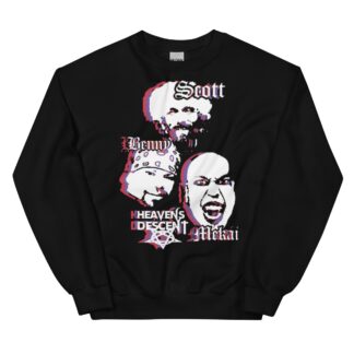 Vampyre Diago Diablo "Heavens Descent Toxic Religion" Unisex Sweatshirt