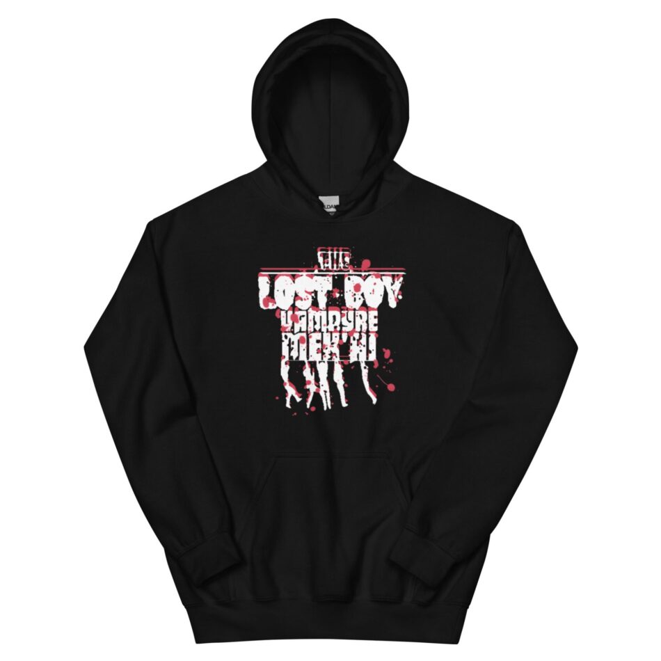 Vampyre Diago Diablo "Lost Boy Bloody v2" Unisex Hoodie - Black, S