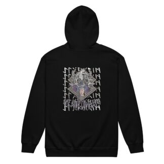 GLAMOUR “Lilith Grimm: Bone Collector” Unisex Zip Up Hoodie