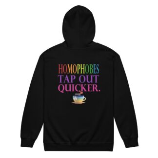 Gwen Neodonna "Tap Fast" Unisex Zip Up Hoodie