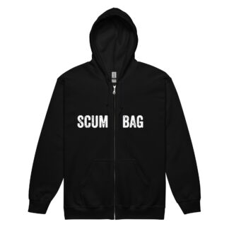 Nikki Lee "Scumbag" Unisex Zip Up Hoodie