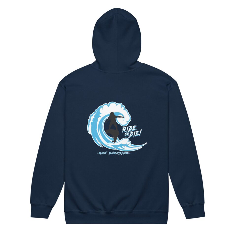 Max Burnside “Surf’s Up!” Unisex Zip Up Hoodie