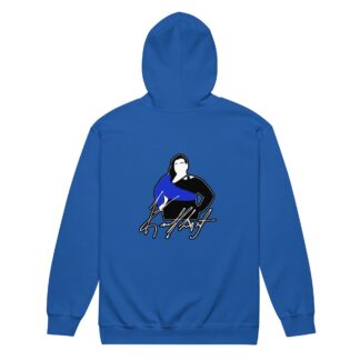 Knallhart "The Glamorous Powerhouse" Unisex Zip Up Hoodie