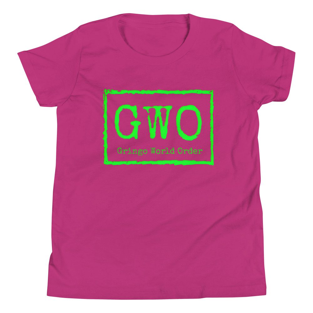 El Gringo "Gringo World Order (GWO)" Youth Short Sleeve T-Shirt