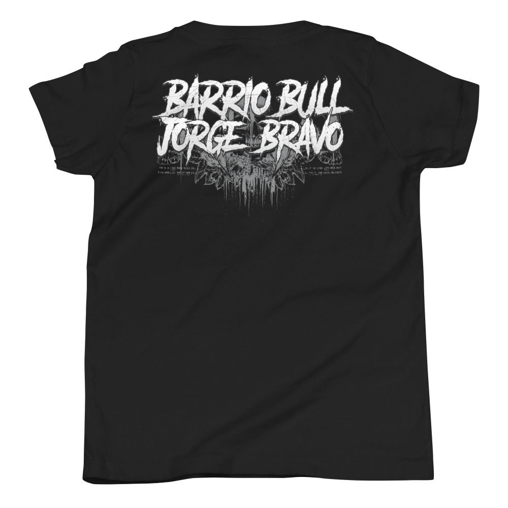 Jorge Bravo "Barrio Bull" Youth Short Sleeve T-Shirt