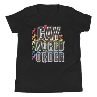 Vampyre Diago Diablo "Primos Wrestling Gay World Order (GWO)" Youth Short Sleeve T-Shirt