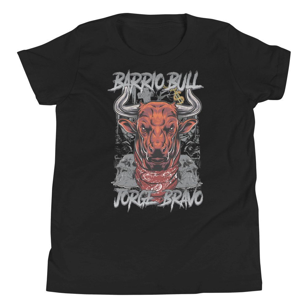 Jorge Bravo "Barrio Bull" Youth Short Sleeve T-Shirt
