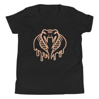 King Naja "Golden Cobra Drip" Youth Short Sleeve T-Shirt