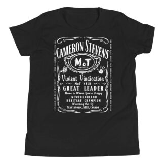 Cameron Stevens "VVCSJD" Youth Short Sleeve T-Shirt