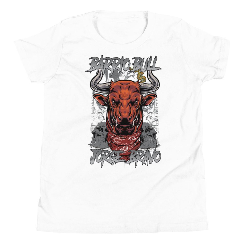 Jorge Bravo "Barrio Bull" Youth Short Sleeve T-Shirt