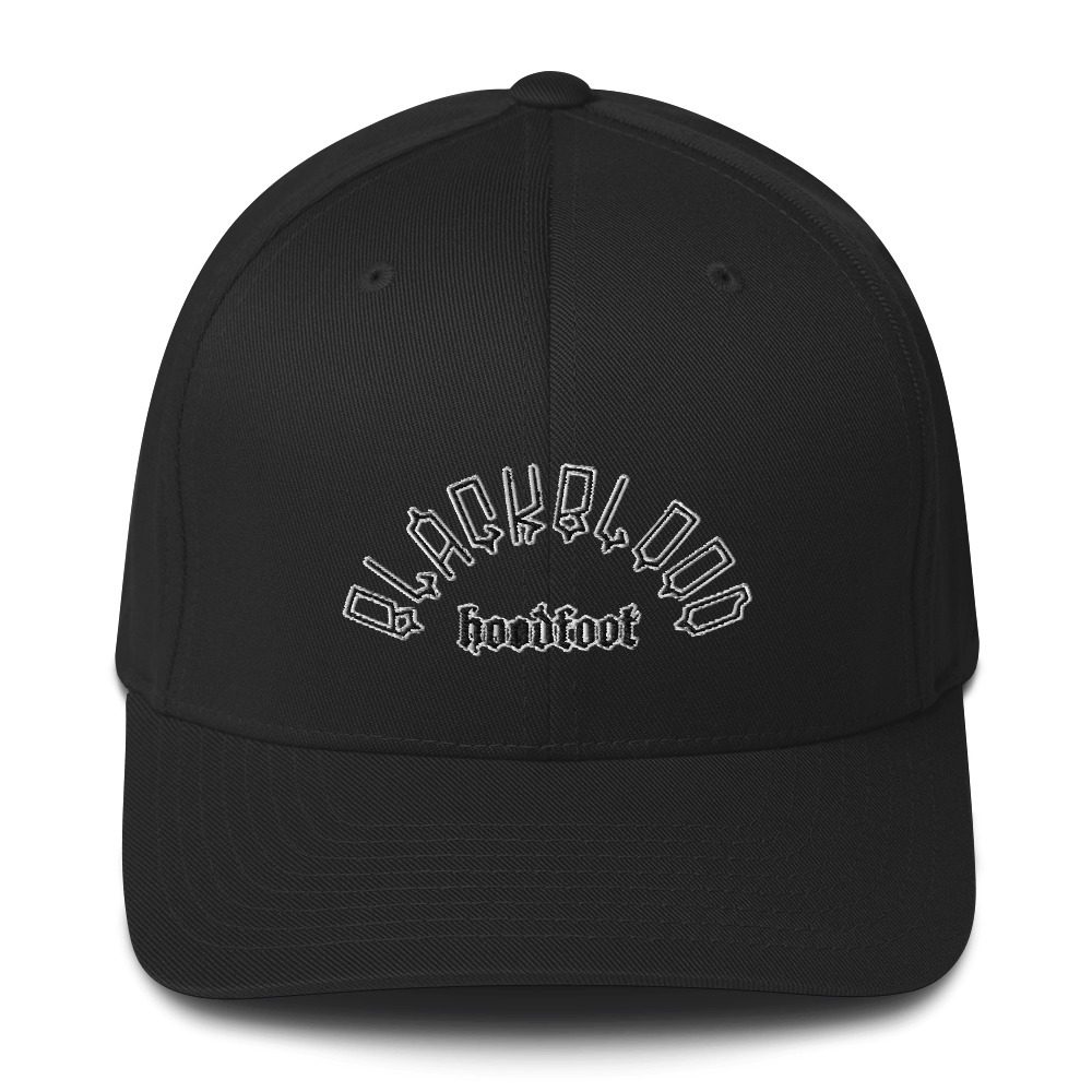 HoodFoot Maurice Atlas "BlackBlood" Flexfit Cap