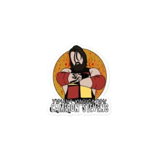 Cameron Stevens "Cartoon" Bubble-free stickers