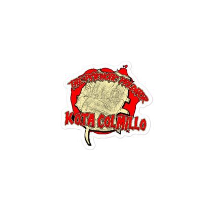 Kota Colmillo "Straight Jacket Logo" Bubble-free stickers