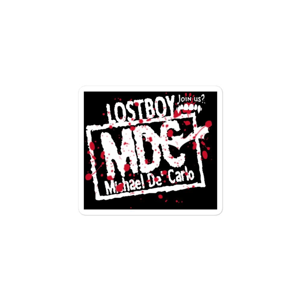 Vampyre Diago Diablo "MDC 4 Life" Bubble-free stickers