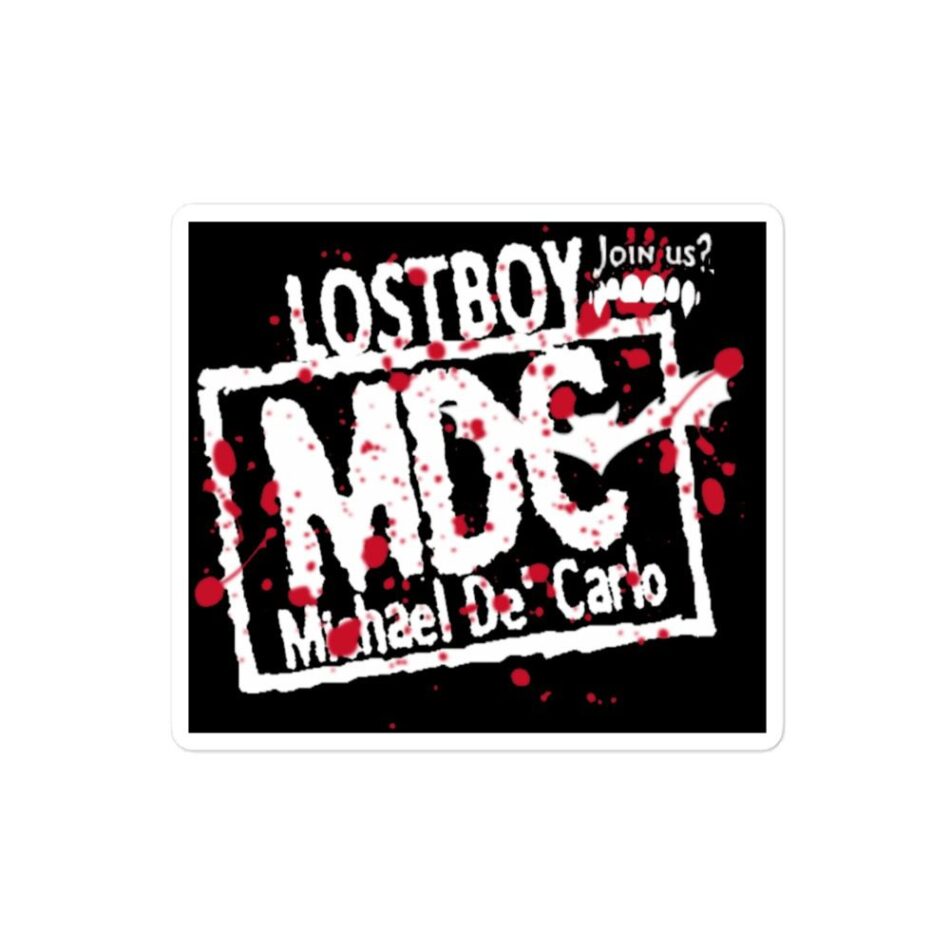 Vampyre Diago Diablo "MDC 4 Life" Bubble-free stickers