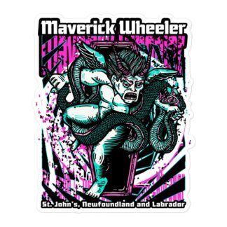 Maverick Wheeler "Demon Child" Bubble-free stickers